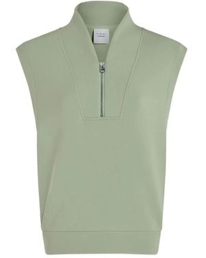 Varley Half-Zip Sleeveless Top - Green