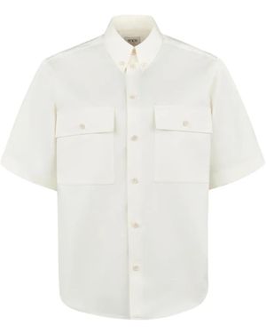 Tod's Camisa De Manga Corta - Blanco
