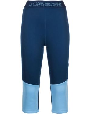 J.Lindeberg Leggins Powerline capri - Azul