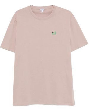 Loewe Crew-Neck T-Shirt - Pink