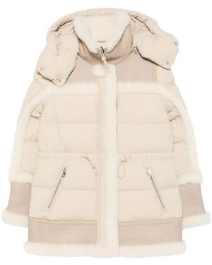 Mackage Plumífero Lilibeth con ribete - Neutro