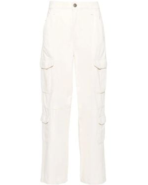 Rag & Bone Cailyn Straight-Leg Cargo Jeans - White