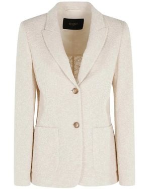 Seventy Buttoned Blazer - White