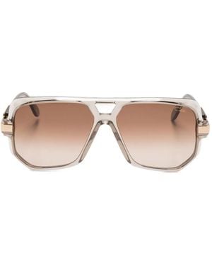 Cazal Gafas De Sol Con Montura Geométrica - Rosa