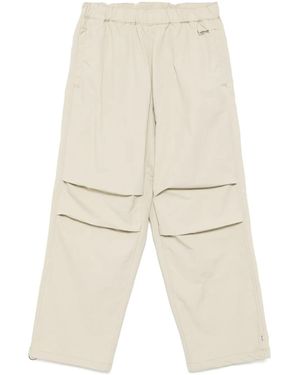 Chocoolate Logo-Print Pants - Natural