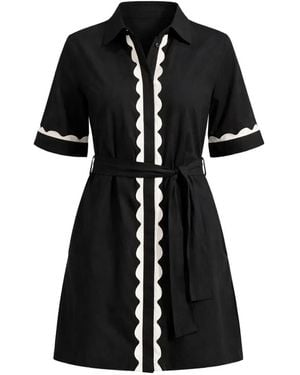 Seafolly Belted Mini Dress - Black