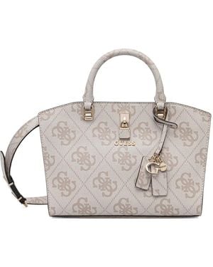 Guess Borsa Tote Queensland 4G - Bianco