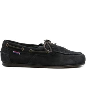 Sebago Segelschuhe Aus Wildleder - Schwarz
