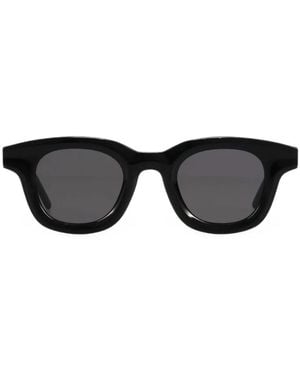 AKILA Apollo X Wildside Geometric-Frame Sunglasses - Black