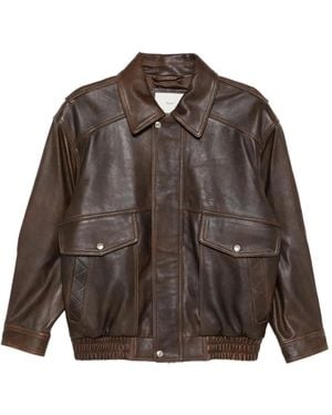 DUNST Pocket Paneled Jacket - Brown