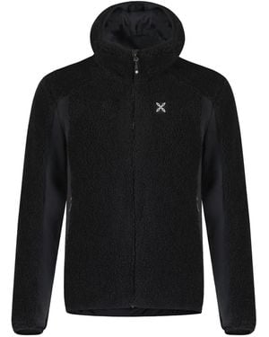 Montura Zipped Fleece Hoodie - Black