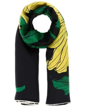 McQueen Sunflower Schal - Grün