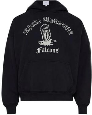 Rhude Collegiate Falcons Hoodie - Blau