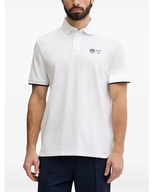 Guess Logo Polo Shirt - White