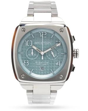Briston ストリームライナー アーバン クロノグラフ 42mm - グレー