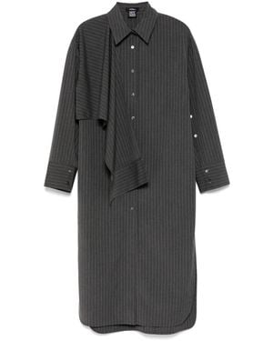 Goen.J Knot Detailed Dress - Grey