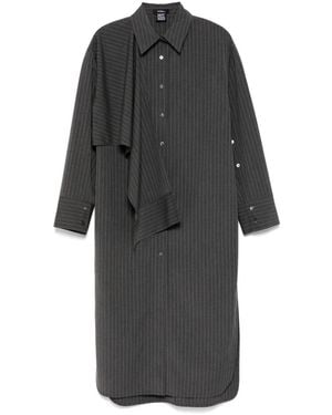 Goen.J Knot Detailed Dress - Gray