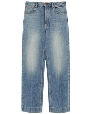 Valentino Garavani Five-Pocket Denim Trousers - Blue