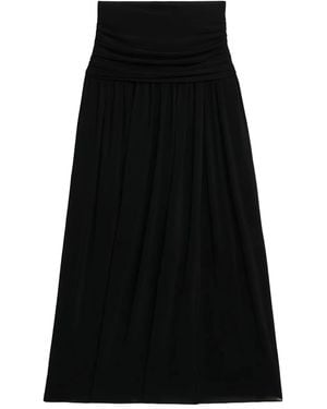 Isabel Marant Gwendy Midi Skirt - Black