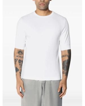 CDLP Ribbed-Knit T-Shirt - White