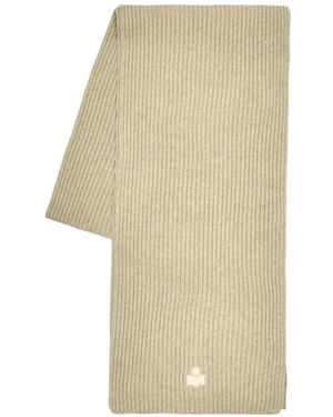 Isabel Marant Écharpe Marion À Design Côtelé - Neutre