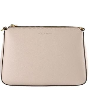 Tory Burch Perry Clutch Bag - Natur