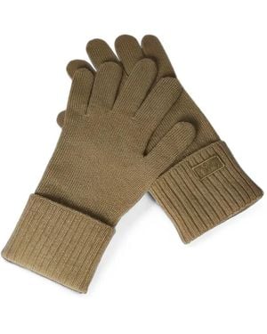 Weekend by Maxmara Zamianew Geribbelde Handschoenen - Naturel