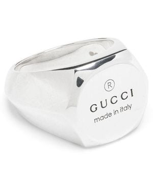 Gucci Trademark Ring - Weiß