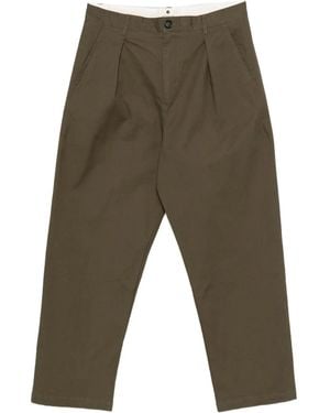 Anerkjendt Akjakob Pleated-Front Pants - Green