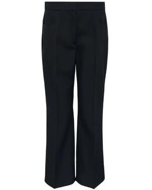 Jil Sander Flared-Leg Pants - Black
