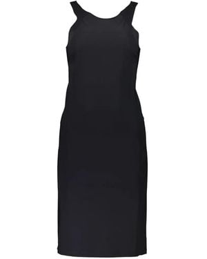 Patrizia Pepe Sleeveless Midi Dress - Black