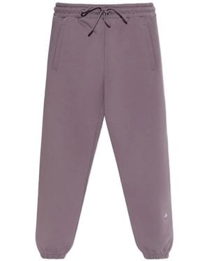 adidas By Stella McCartney X Stella Mccartney Logo-Print Drawstring Track Trousers - Purple