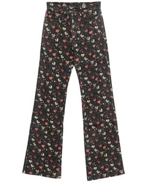 R13 Vaqueros Jane Jean - Negro