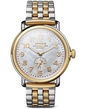 Shinola The Runwell 41mm 腕時計 - メタリック