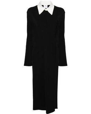 Courreges Polo Maxi Dress - Black