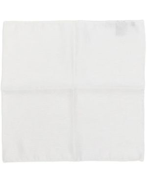 Tagliatore Pocket Square - White