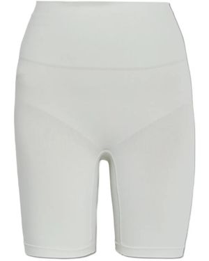Heist High-Waisted Shorts - Grey