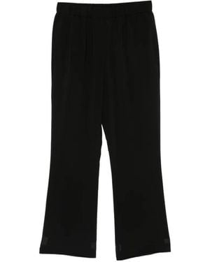 Junya Watanabe Pantalon Court À Taille Élastiquée - Noir