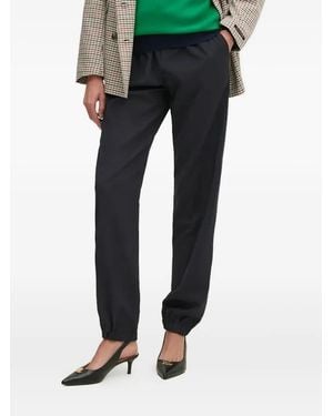 Lacoste Elasticated-Ankle Trousers - Black