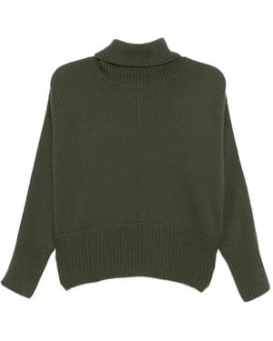 N.Peal Cashmere Mollie Sweater - Green