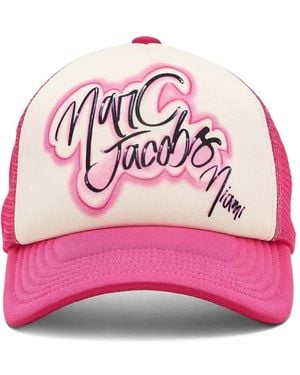 Marc Jacobs The City Logo Baseball Cap - Pink