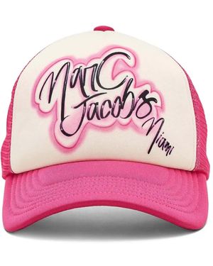 Marc Jacobs The City Logo Baseball Cap - Pink