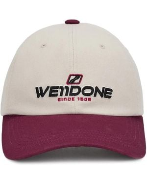 we11done Cappello Da Baseball Con Logo - Multicolore
