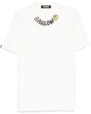 Barrow Logo-print T-shirt - White