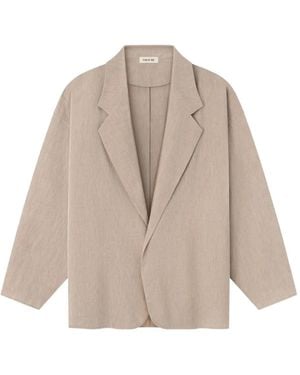 Fear Of God California Unlined Blazer - Natural