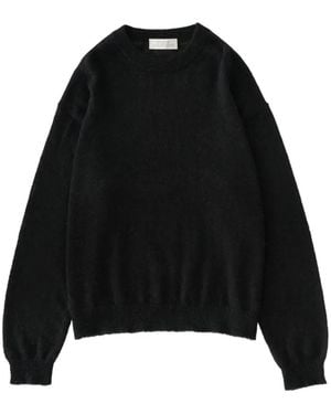 Studio Nicholson Pull Gulf À Épaules Tombantes - Black