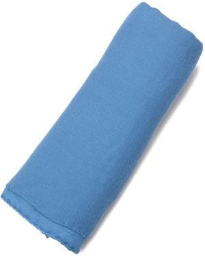 Destin ウールスカーフ - ブルー