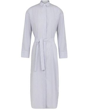Lenny Niemeyer Striped Shift Dress - Grey