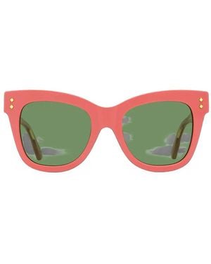Gucci Cat-Eye Frame Sunglasses - Green