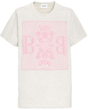 Barrie Logo-Patch T-Shirt - Pink